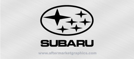 Subaru Decals 01 - Pair (2 pieces)